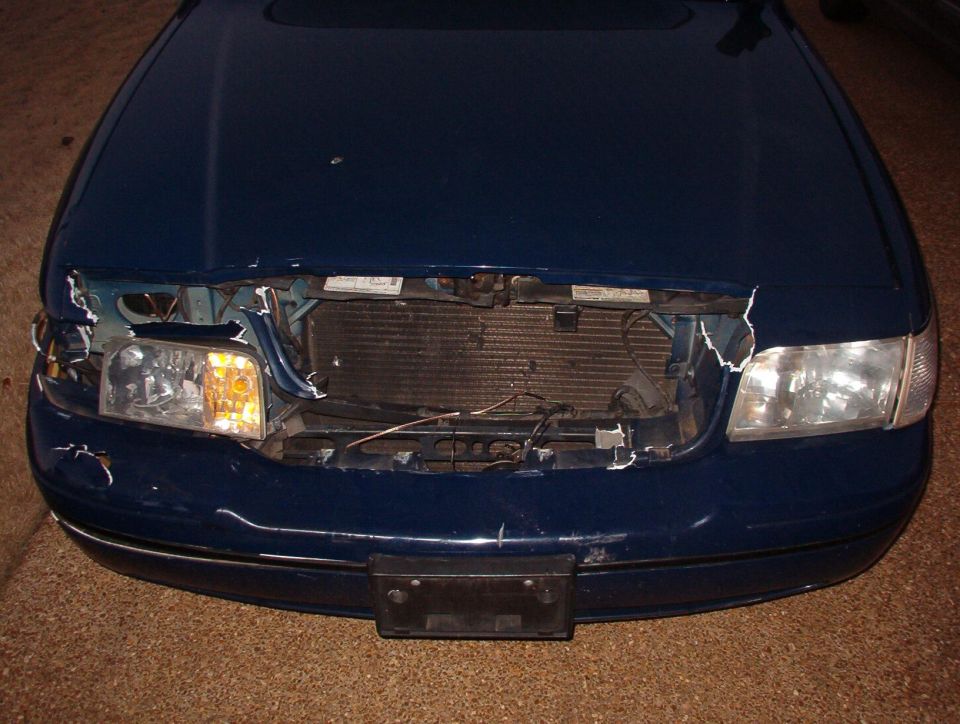 1999 Ford Crown Victoria “Gone to the great parking lot in the sky”