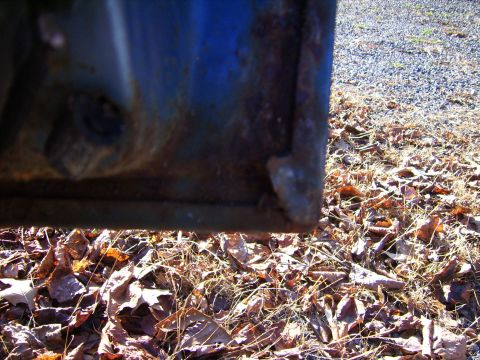 1971 Mercury Marquis - Passenger Side Door Corner, Surface Rust