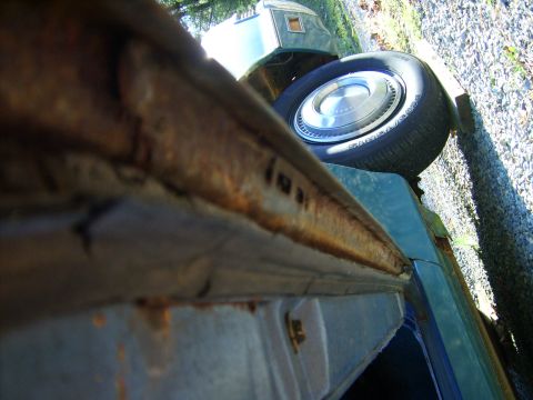 1971 Mercury Marquis - Passenger Side Door Botton - Surface Rust for now.