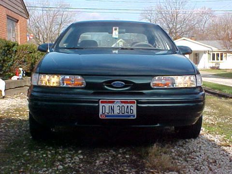 1995 Ford Taurus - Better Shot of Police Taurus Grille.
