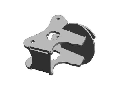 1984 Ford Bronco - new bracket