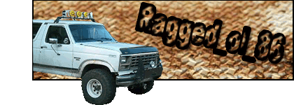 1986 Ford Bronco - This 1986 Ford Bronco features a lifted suspension, off-road lights, and a custom front bumper.
