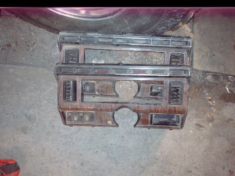 1984 Ford Bronco - This dashboard trim panel is a part, not a whole vehicle, and its year is undetermined.