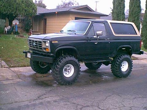 1983 Ford Bronco - drivers side.