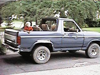 1986 Ford Bronco - and another