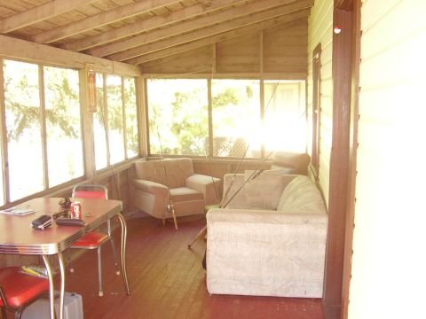 1996 Ford F-150 - Screened in porch of our cabin.