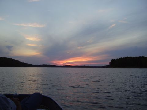 1996 Ford F-150 - Beautiful sunrise looking east from Pine Island.