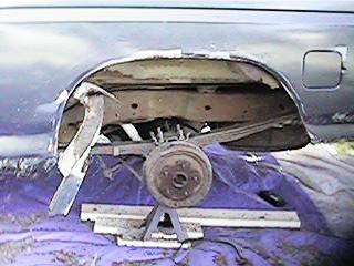 1986 Ford Bronco - half way through