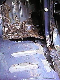 1986 Ford Bronco - Passenger side again after prepping with rust POR-15 convertor prior to paint