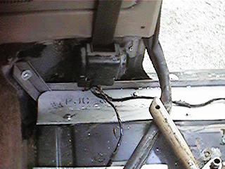 1986 Ford Bronco - Drivers side with some street sign bolted in