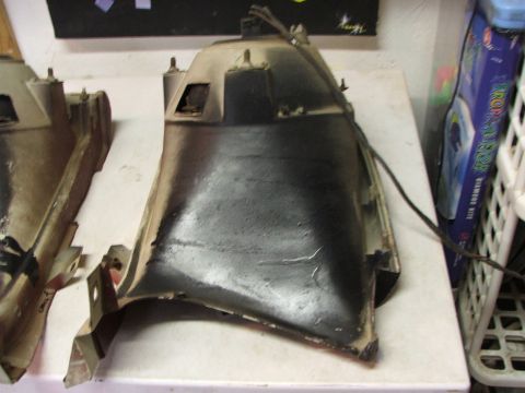 1965 Ford Mustang - This is a close-up view of an automotive part, likely a component from a vehicle's body or interior.