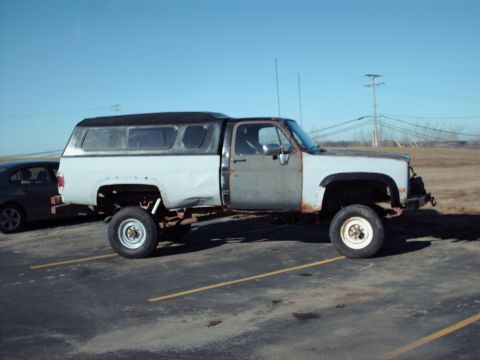 1948 Chevrolet C/K Pickup - This is the truck that the Willys body is going onto.