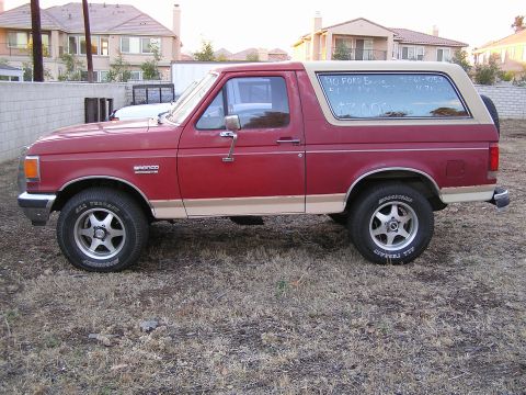 1990 Ford Bronco - Side View - 4 Sale