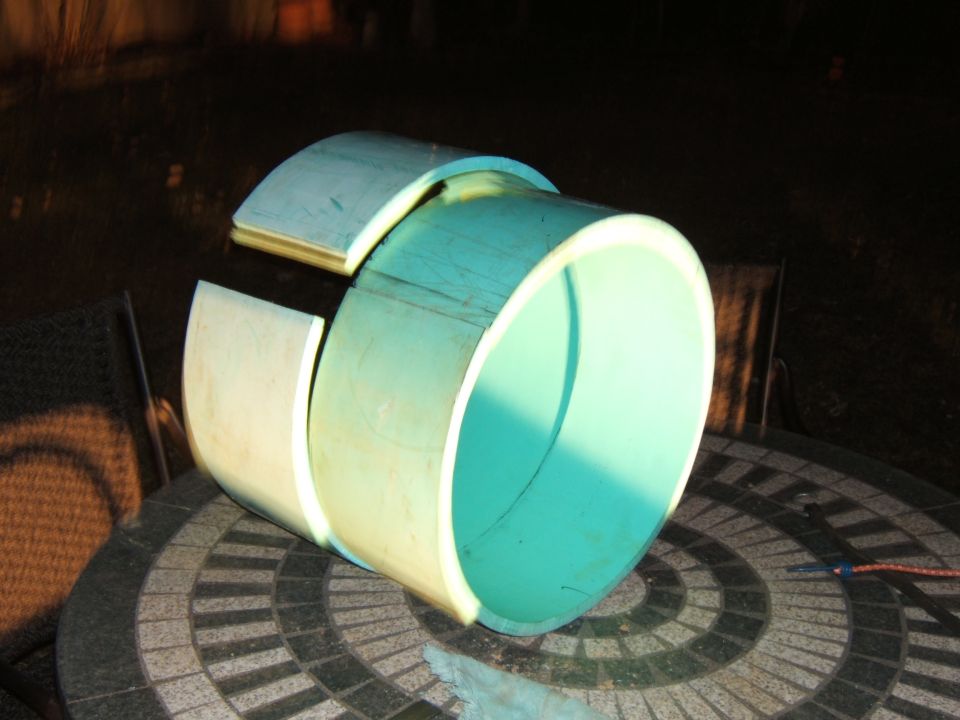 Large diameter pipe section