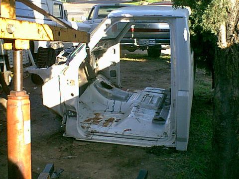 1983 Ford Bronco - another view of just the cab