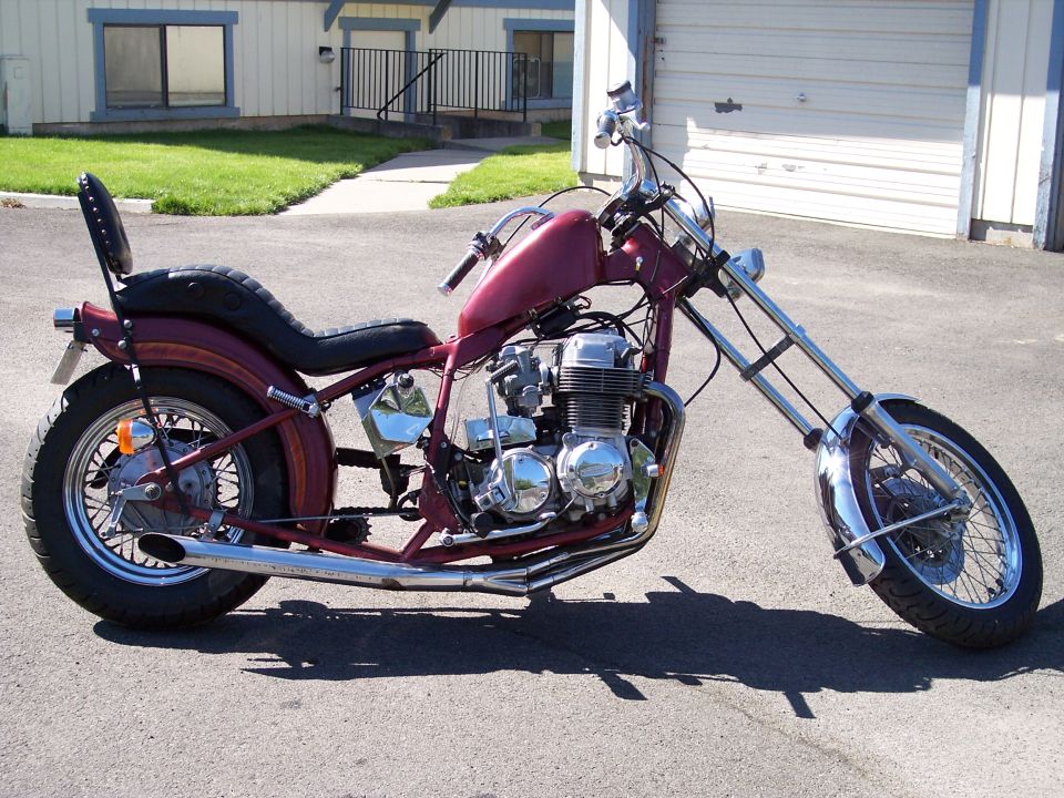 1973 Honda CB750K “Pops Chopper - GONE”