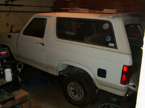 1983 Ford Bronco - looking pretty plain back in April '06
