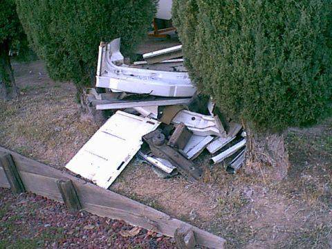 1983 Ford Bronco - here is the last pile of scrap