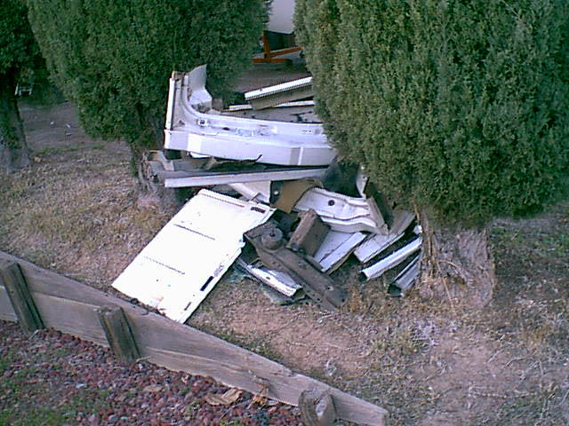 here is the last pile of scrap