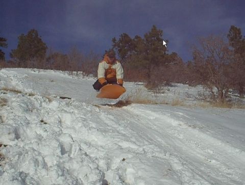 1990 Ford Bronco - I'm at least 5 feet in the air.