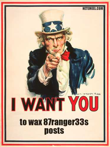1987 Suzuki Samurai - This poster features Uncle Sam pointing directly at the viewer with a recruitment message.