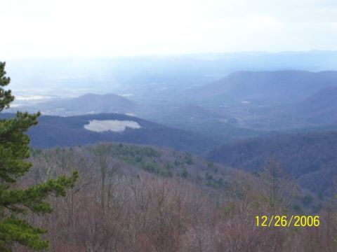 1993 Ford Bronco - A scenic view of rolling hills and mountains, captured on December 26, 2006.