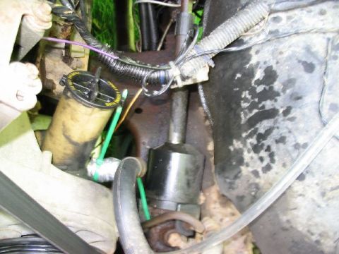 1986 Ford Bronco - Blown power steering fitting and trail fix