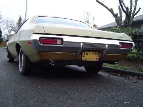 1973 Ford Torino - Rear view of a 1973 Ford Torino with an Oregon license plate.