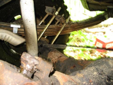 1986 Ford Bronco - the first block throw...something is missing in there