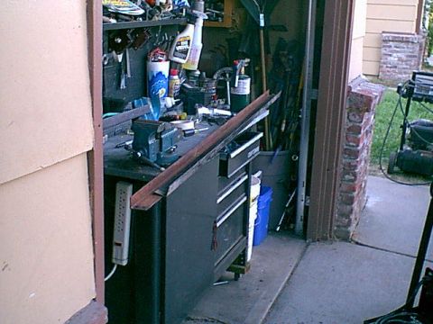 1983 Ford Bronco - I used bed rails for the frame. here are the parts.