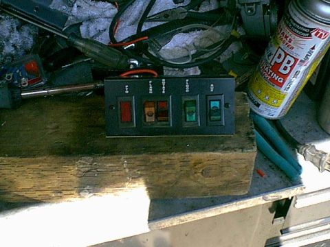 1983 Ford Bronco - Here is the control box for the light bar. this was in a 1977 chevy tow truck.