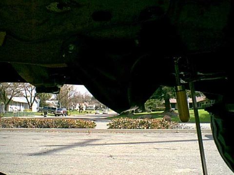 1983 Ford Bronco - i took the stock radius arm mounts and clamped them to the frame. i used the jig to make sure they were 15" farther back.