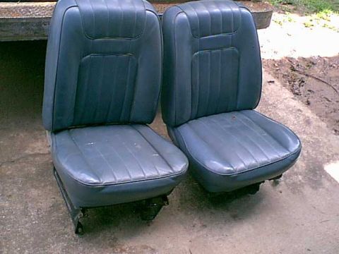 1983 Ford Bronco - well the old seats are out and ready to be sold.