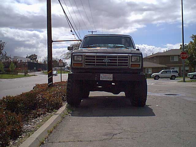 Here s the new front plate mount.