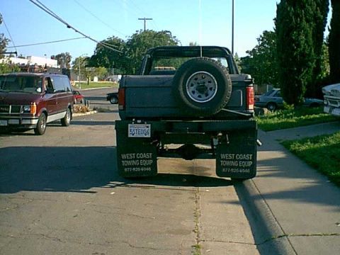 1983 Ford Bronco - here is a shot before the new roof rack goes on.