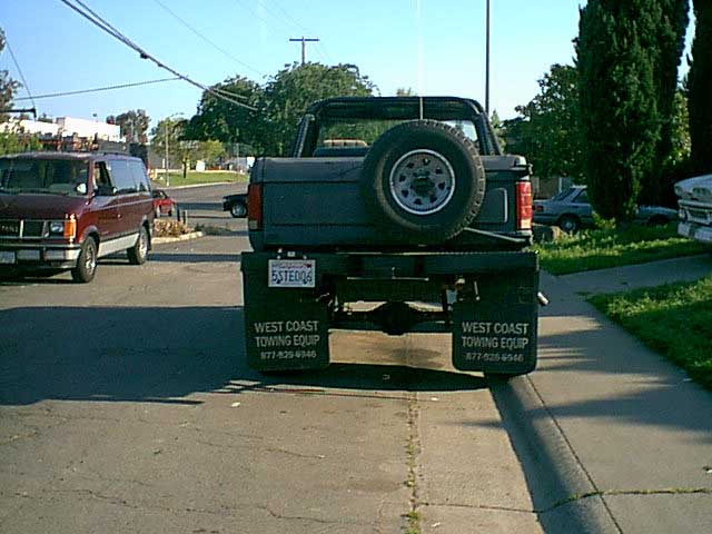 here is a shot before the new roof rack goes on.