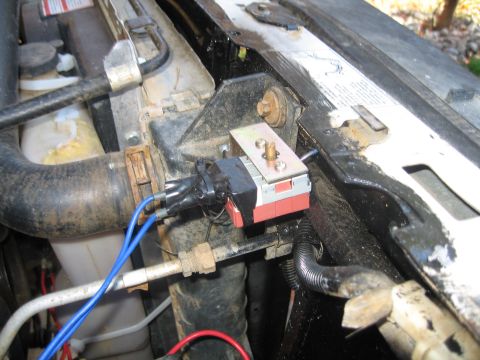 1996 Ford Bronco - This is the adjustable thermostat that I am using. Adjustable from 32 to 260 degrees.