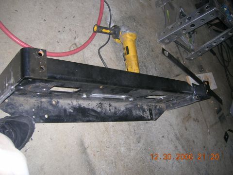 1996 Ford Bronco - Winch plate from Warn Enforcer