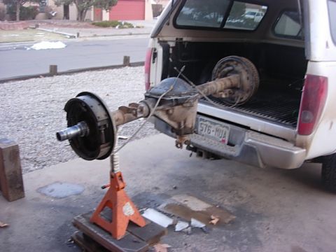 1987 Ford Bronco - then slide it in...