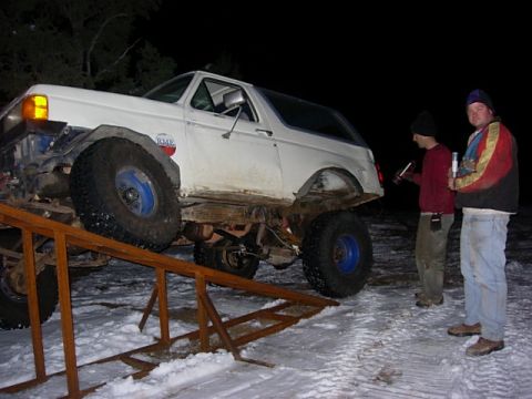 1987 Ford Bronco - on the ramp