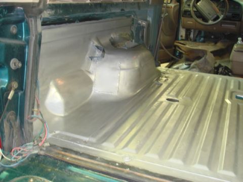 1996 Ford Bronco - One coat of Rust Bullet