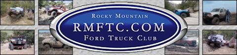 1990 Ford Bronco - A collection of Ford trucks and SUVs navigating challenging off-road terrain.