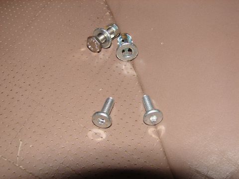 1996 Ford Bronco - Hardware for a grab handle, possibly from a vehicle.