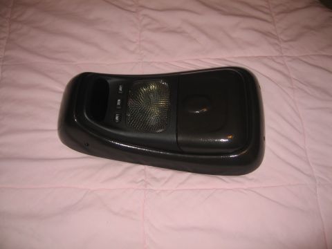 1996 Ford Bronco - Entire console put back together after it was re-bondoed and smoothed out. It looks alot better.