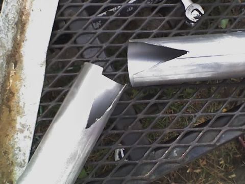 1990 Ford F-350 - birdmouth cuts