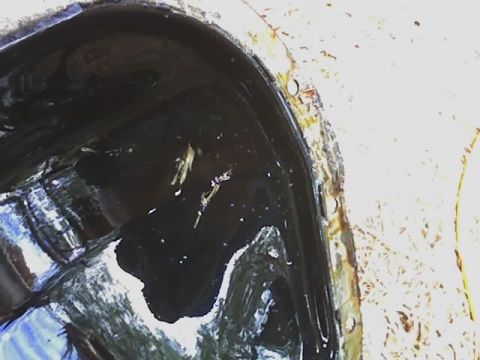 1990 Ford F-350 - Damage to diff cover from loose tooth.