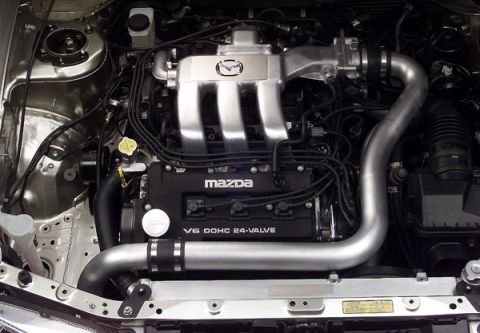 1994 Ford Probe - With time, I'll boost it running the pipes like on this picture.