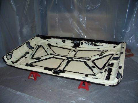 1979 Ford F-150 - hood ready for paint