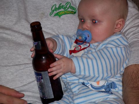 1979 Ford F-150 - WOW - thats a big bottle Dad!