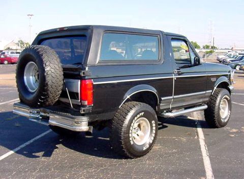 1995 Ford Bronco - Ready to leave the lot.